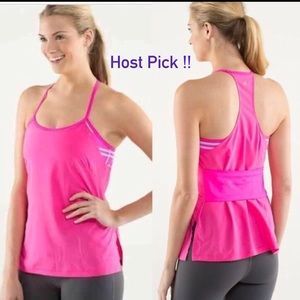 Host Pick!! Lululemon Amped tank top.